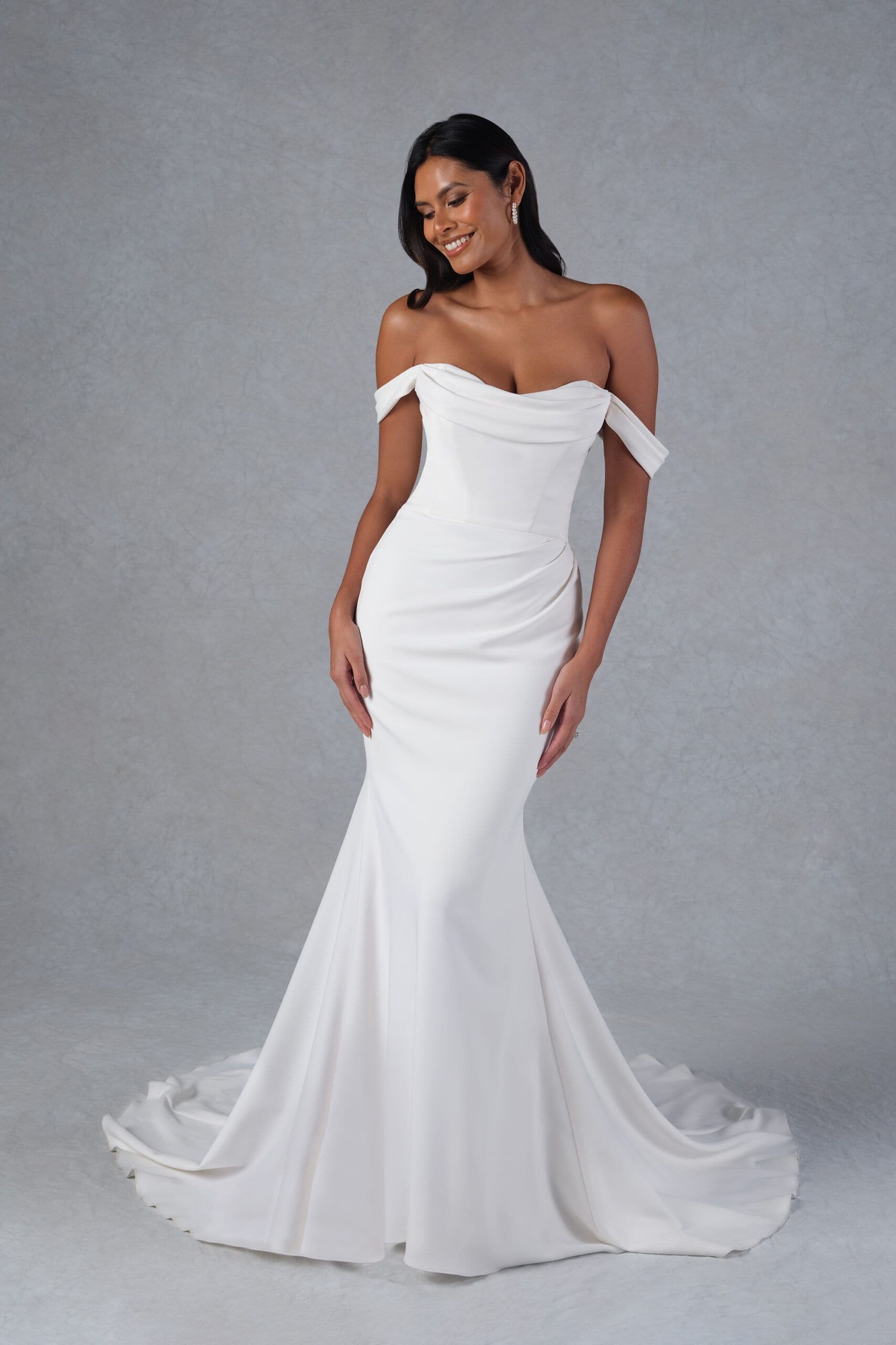 Sandy from the Emerald Bridal collection
